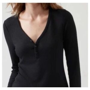 Athleta Wind Down Sleep Top Size L